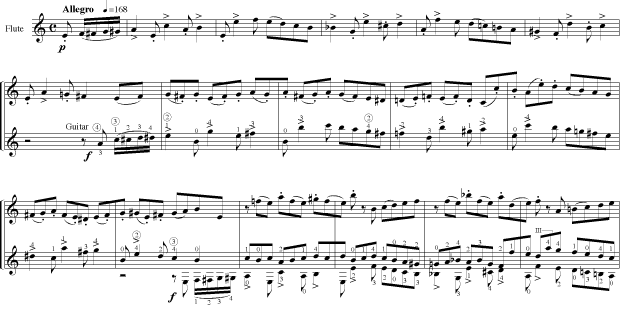 Sonata per Flauto e Chitarra