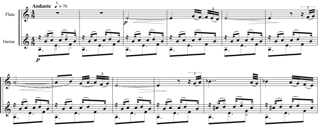 Suite III for Flute and Guitar